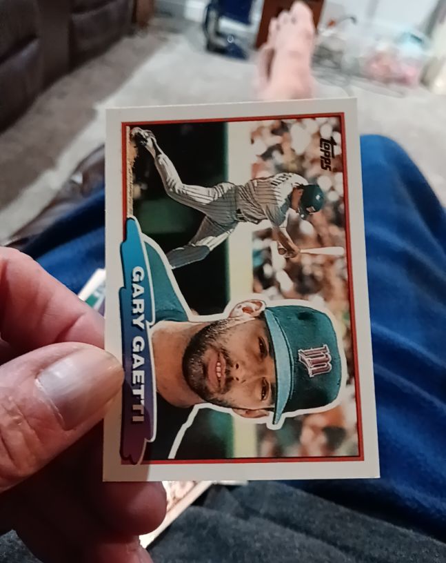 1988 Topps Big #127 Gary Gaetti — front