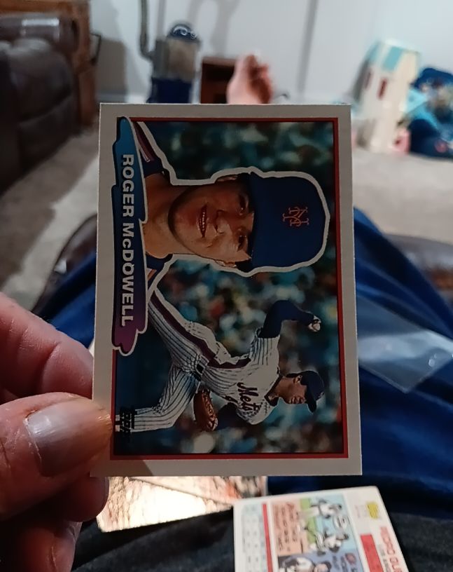 1988 Topps Big #101 Roger McDowell — front