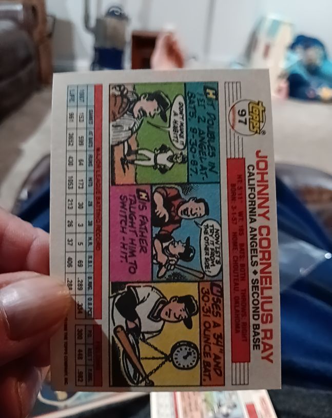 1972 Topps #97 Johnny Cornelius Ray — front