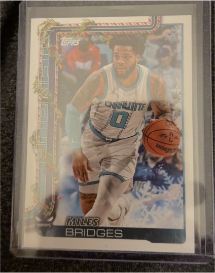 2025-26 Topps Holiday #H55 Miles Bridges — front
