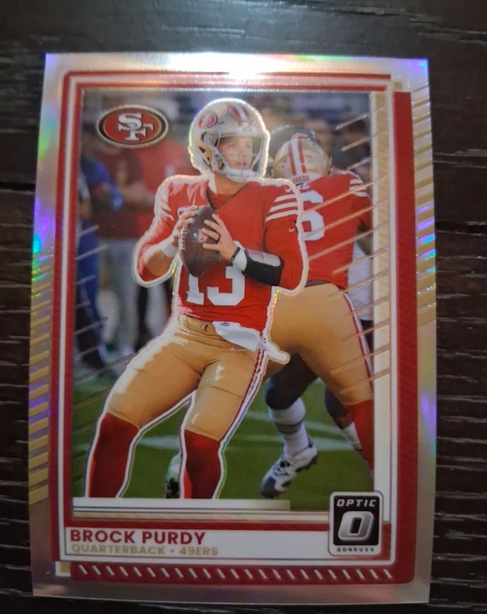 2025 Panini Donruss Optic #38 Brock Purdy — front