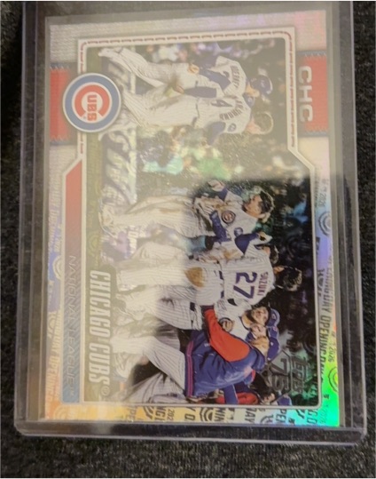 2026 Topps Series 1 #320 Chicago Cubs Team Card — front