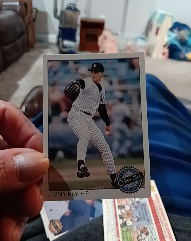 1993 O-Pee-Chee Premier #15 Jimmy Key — front