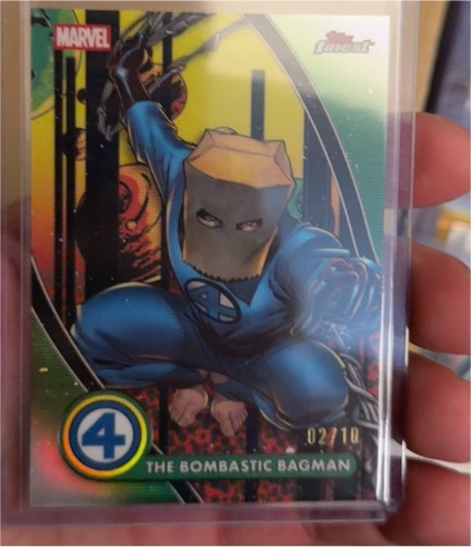 2026 Topps Finest Fantastic Four #88 The Bombastic Bagman — front