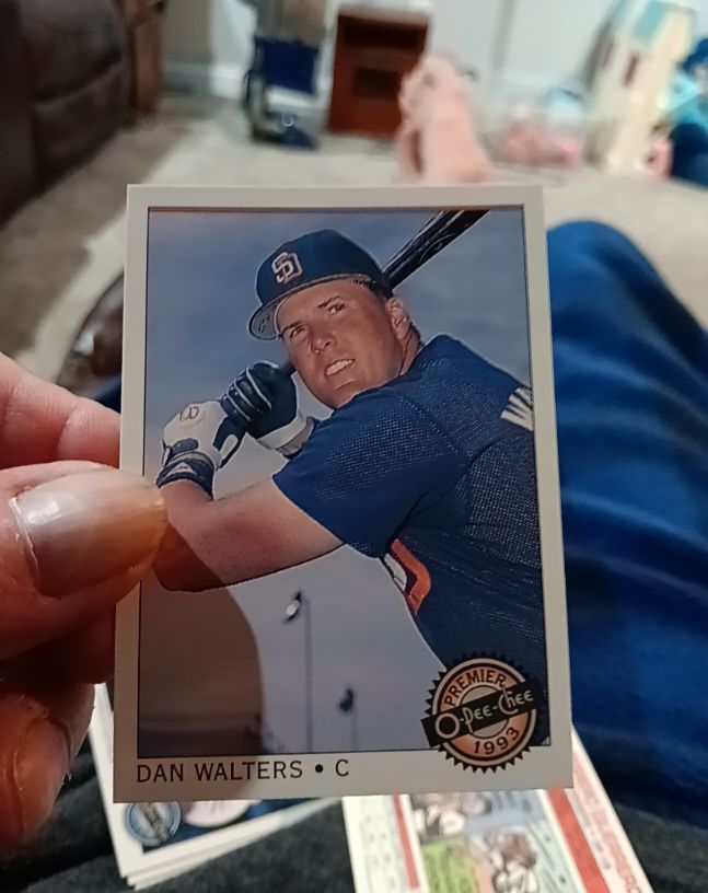 1993 O-Pee-Chee Premier #5 Dan Walters — front