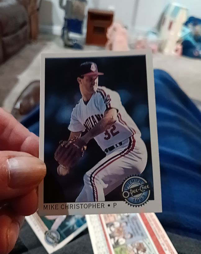 1993 O-Pee-Chee Premier #11 Mike Christopher — front