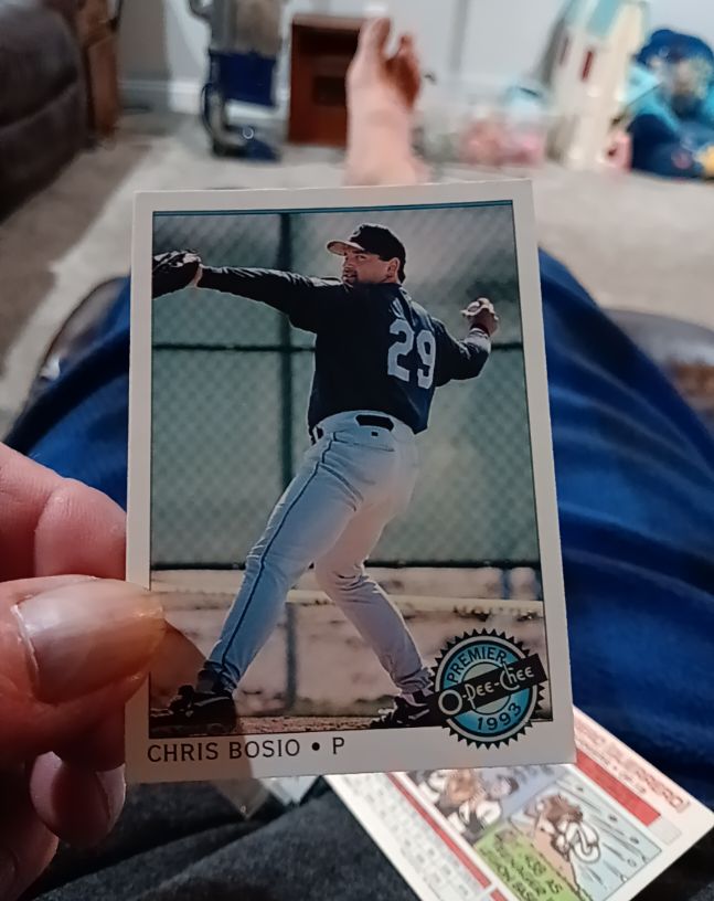 1993 O-Pee-Chee Premier #3 Chris Bosio — front