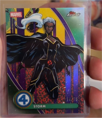 2026 Topps Finest Fantastic Four #98 Storm — front