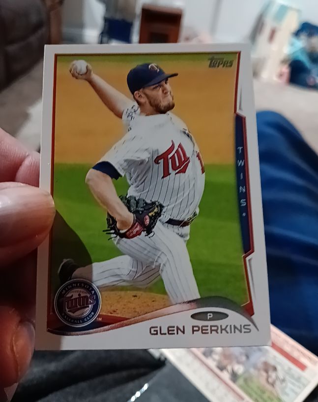 2014 Topps #492 Glen Perkins — front