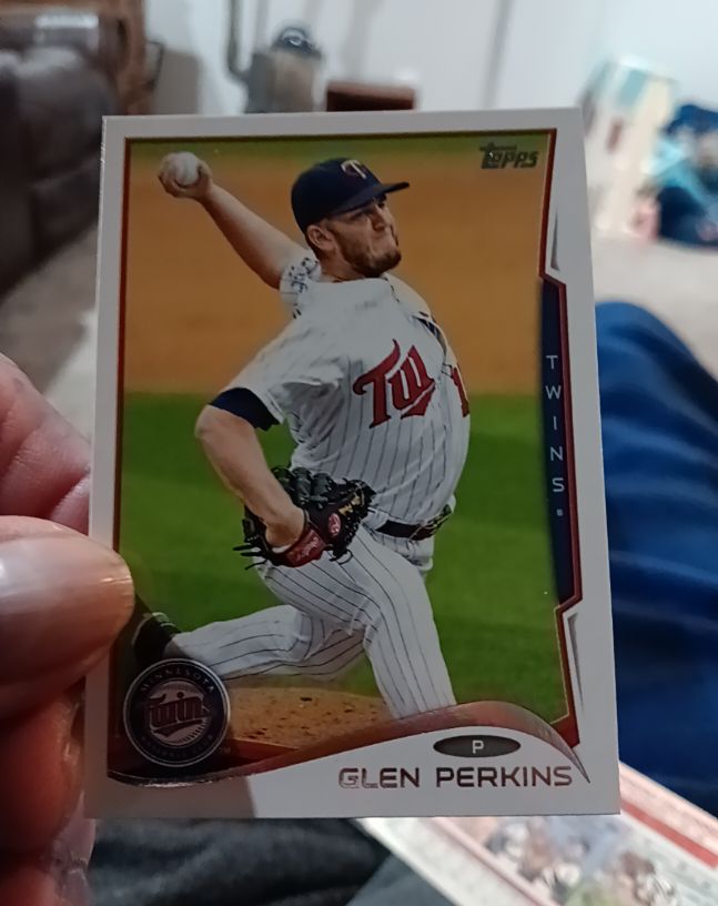 2014 Topps #492 Glen Perkins — front