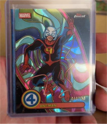 2026 Topps Finest Fantastic Four #86 Ant-Man — front