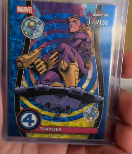 2026 Topps Finest Marvel Fantastic Four #129 Trapster — front