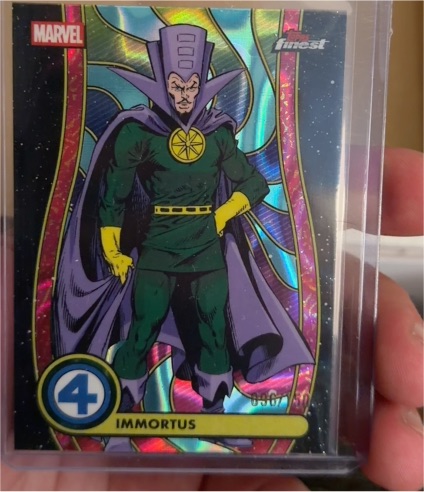 2026 Topps Finest Fantastic Four #BL-042 Immortus — front