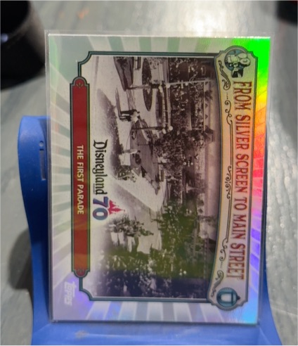 2025 Topps Disneyland 70th #MS-1 The First Parade — front