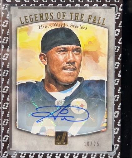 2018 Panini Donruss Legends of the Fall #LF-14 Hines Ward — front