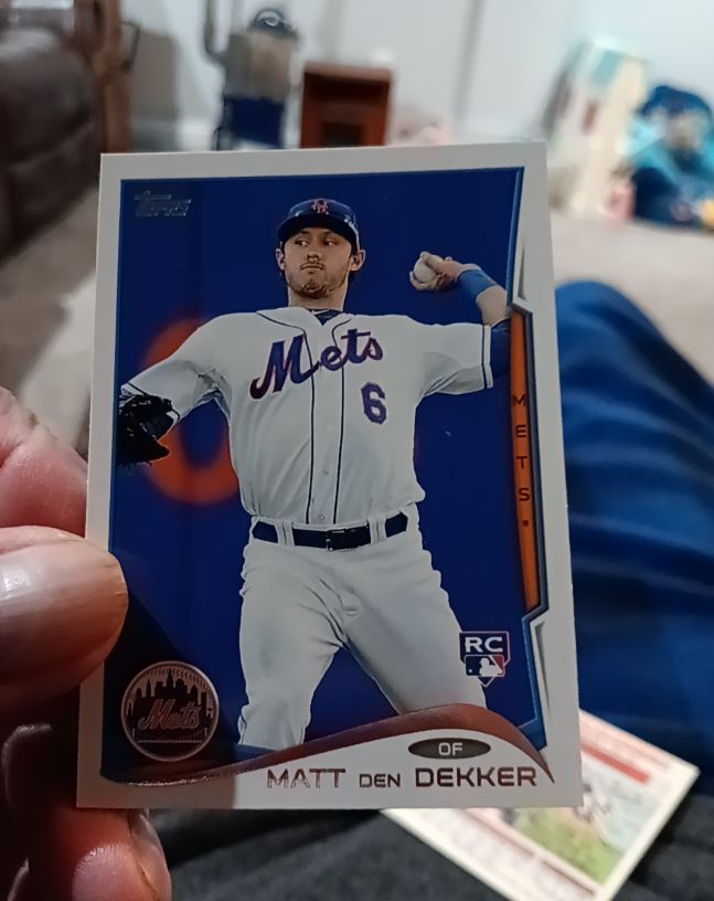 2014 Topps #510 Matt Den Dekker — front