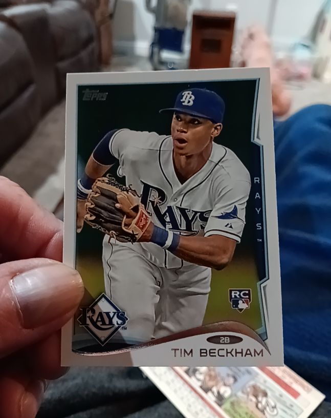 2014 Topps #605 Tim Beckham — front