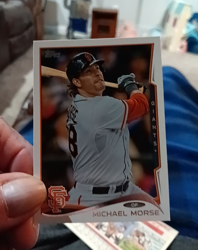 2014 Topps #569 Michael Morse — front
