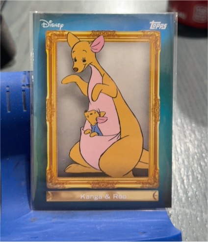 2026 Topps Disney Neon #FF-21 Kanga & Roo Family First Insert — front