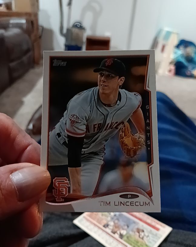 2014 Topps #397 Tim Lincecum — front