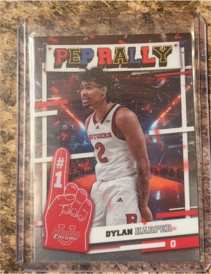 2025 Bowman Chrome #PR-8 Dylan Harper — front