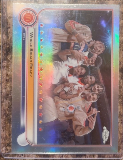 2022 Topps Chrome McDonald's All American #49 Whole Squad Ready — front