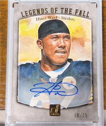 2018 Panini Donruss Legends of the Fall #LF-14 Hines Ward — front