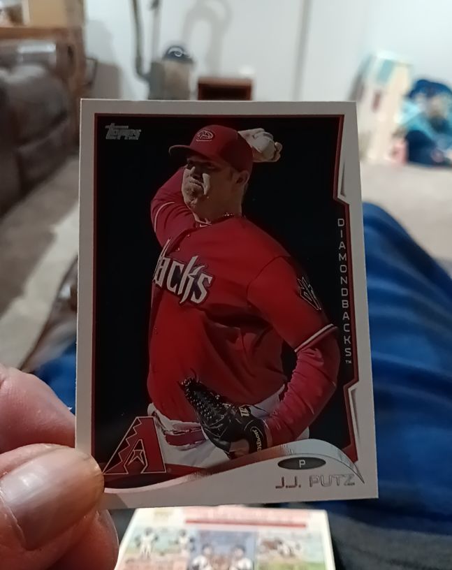 2014 Topps #402 J.J. Putz — front