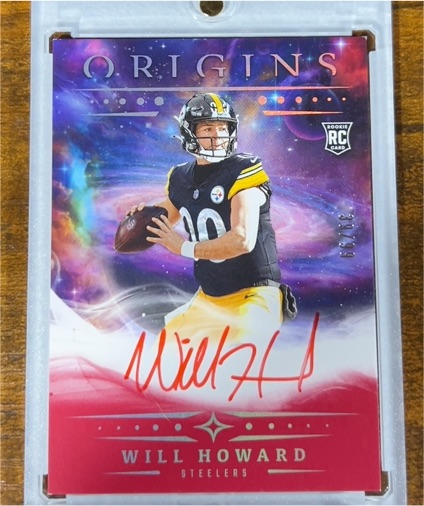 2025 Panini Origins #120 Will Howard — front