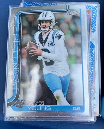 2025 Topps Chrome #40 Bryce Young — front