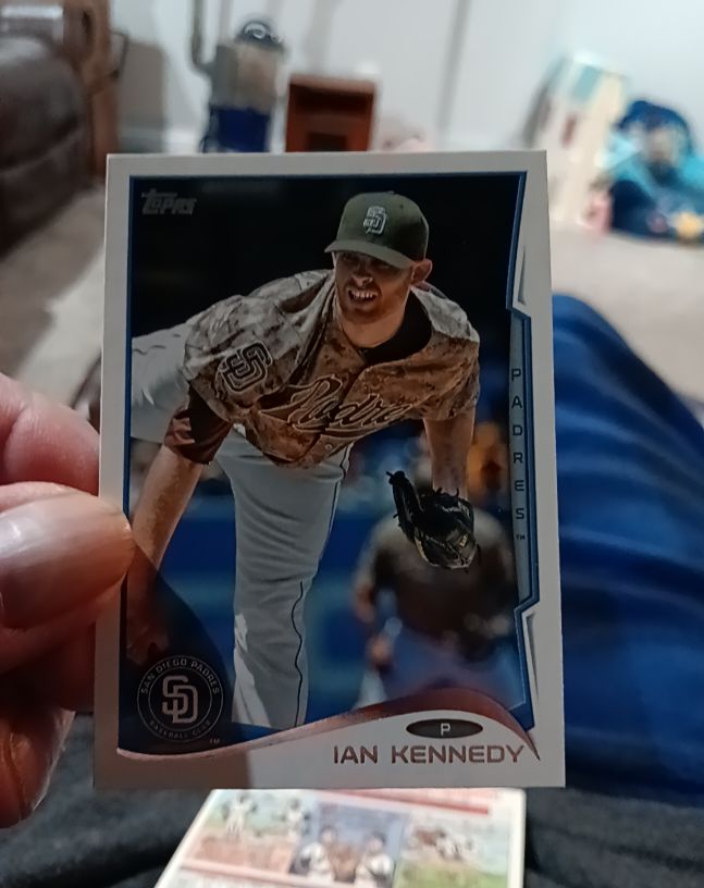 2014 Topps #409 Ian Kennedy — front