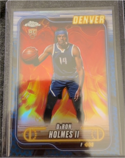 2024-25 Topps Chrome #195 DaRon Holmes II — front