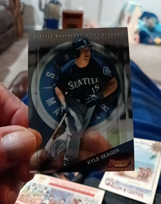 2015 Bowman's Best #51 Kyle Seager — front