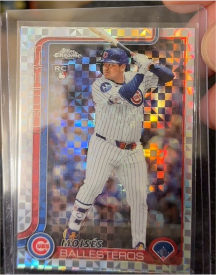 2025 Topps Chrome Update Series #USC93 Moises Ballesteros — front