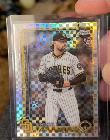 2025 Topps Chrome Update #USC33 David Morgan — front