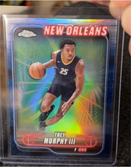 2024-25 Topps Chrome #144 Trey Murphy III — front