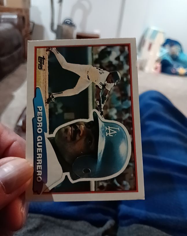 1988 Topps Big #171 Pedro Guerrero — front