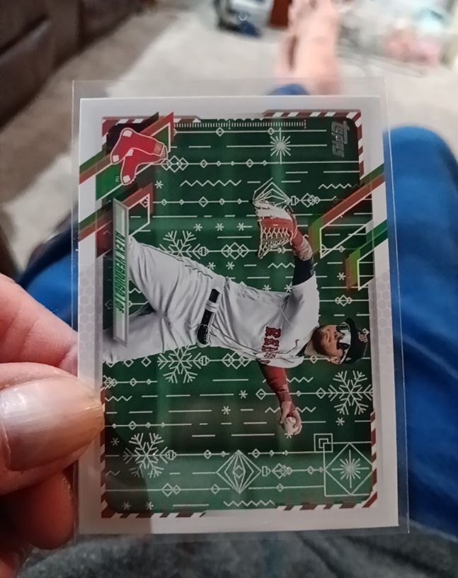2021 Topps Holiday #HW88 Alex Verdugo — front