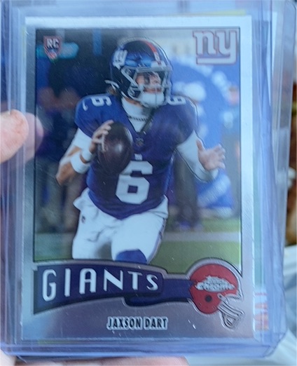 2025 Topps Chrome #1975-25 Jaxson Dart — front