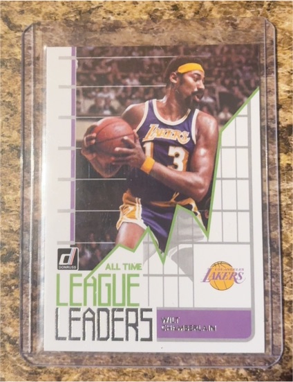 2020-21 Donruss All Time League Leaders #9 Wilt Chamberlain — front