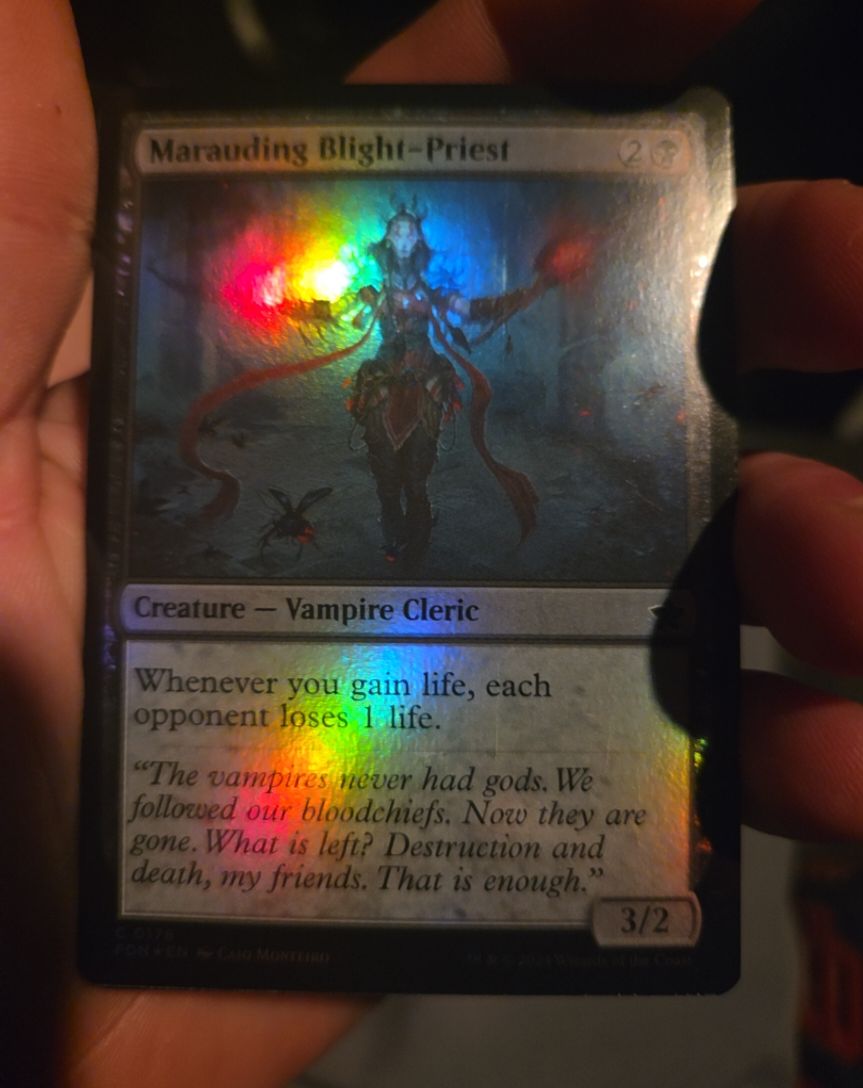Marauding Blight-Priest #178 (Foil) Foundations — front