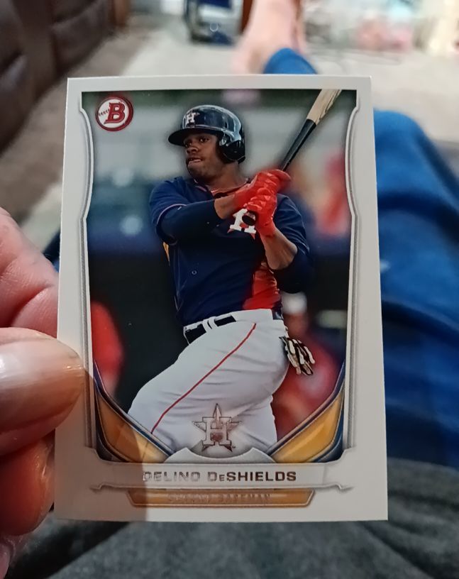 2014 Bowman Draft Top Prospects #TP-73 Delino DeShields — front
