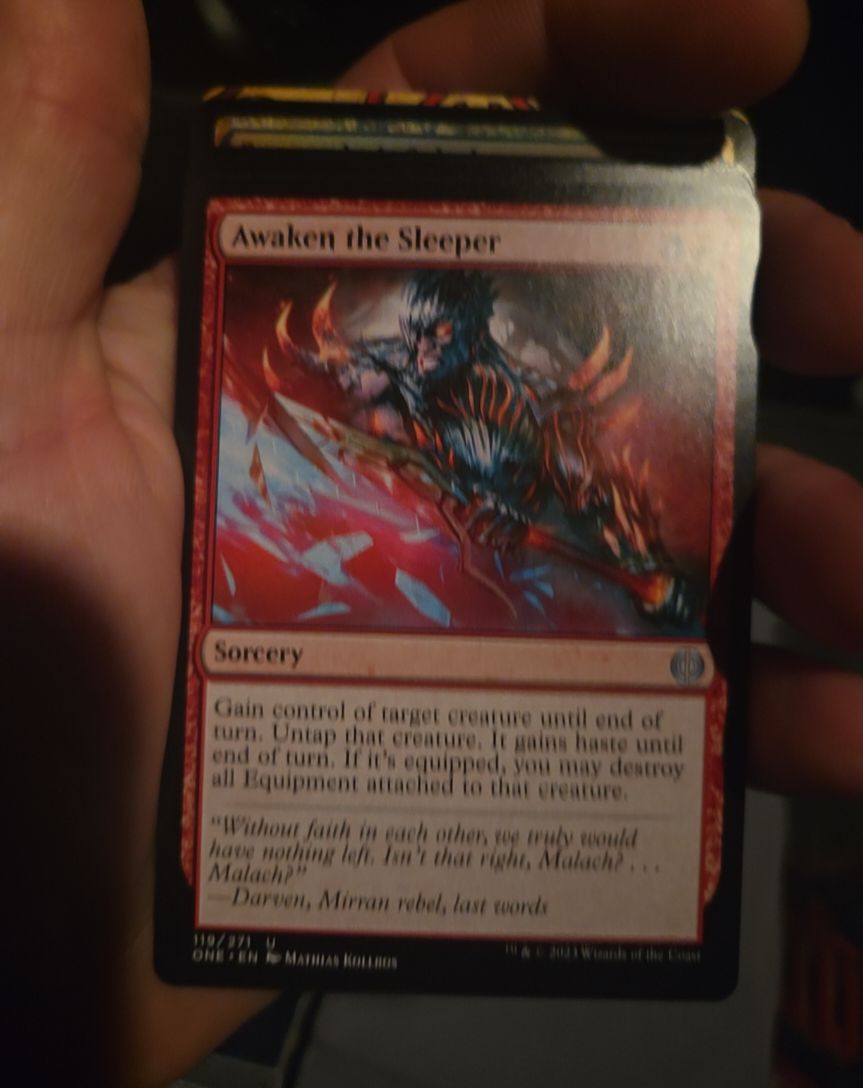 2023 Phyrexia: All Will Be One #119 Awaken the Sleeper — front