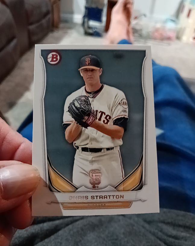 2014 Bowman Draft Top Prospects #TP-79 Chris Stratton — front