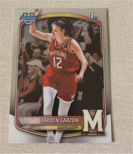 2025-26 Bowman Chrome #BCP-68 Yarden Garzon — front