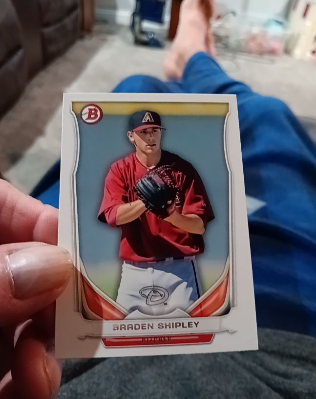 2014 Bowman Draft Top Prospects #TP-17 Braden Shipley — front