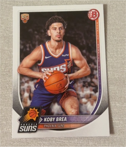 2025-26 Bowman Basketball #42 Koby Brea — front