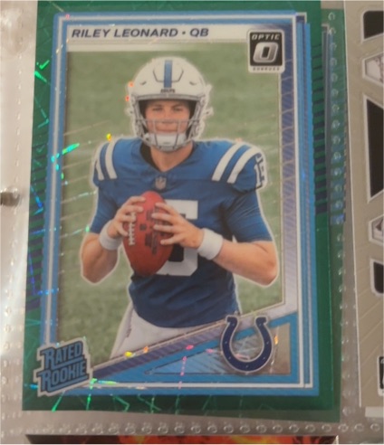 2025 Panini Donruss Optic #255 Riley Leonard — front
