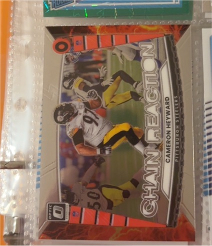 2025 Panini Donruss Optic #1 Cameron Heyward Chain Reaction — front