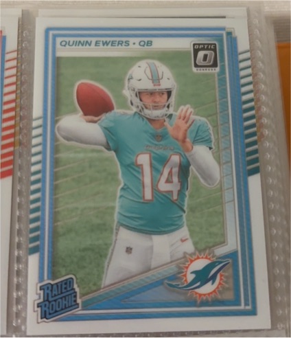 2025 Donruss Optic #213 Quinn Ewers — front